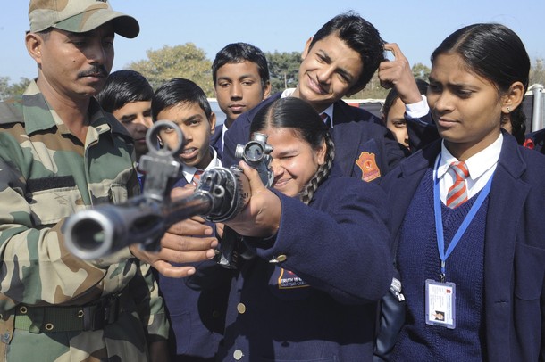 Indian students with svd
