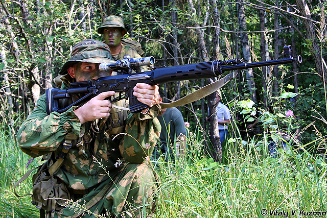 Russian SVDS Vitaly Kuzmin