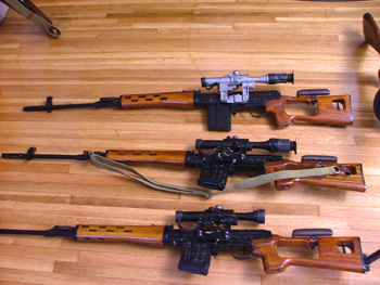 Norinco NDM-86s and Russian Dragunov