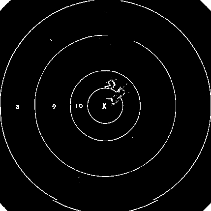 100 yard target