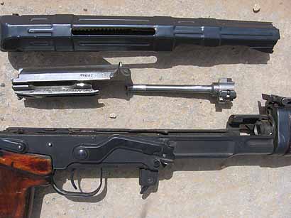 SVD cutaway parts
