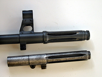 SVD Flash Hider with FAL L1A1 Flash Hider