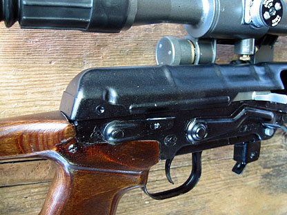 Tiger rear receiver cover